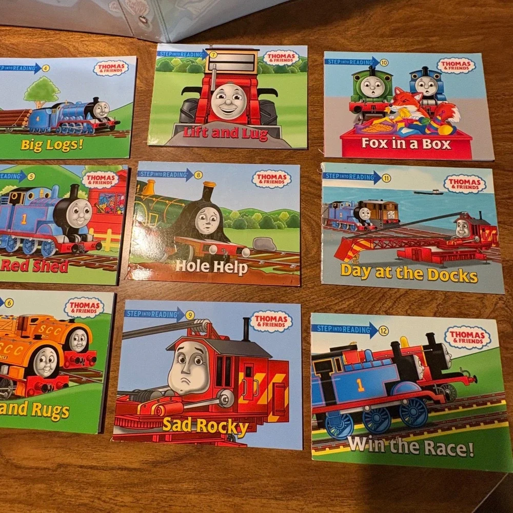 Thomas & Friends On Track with Phonics Step into Reading 11 Book Set Boxed
